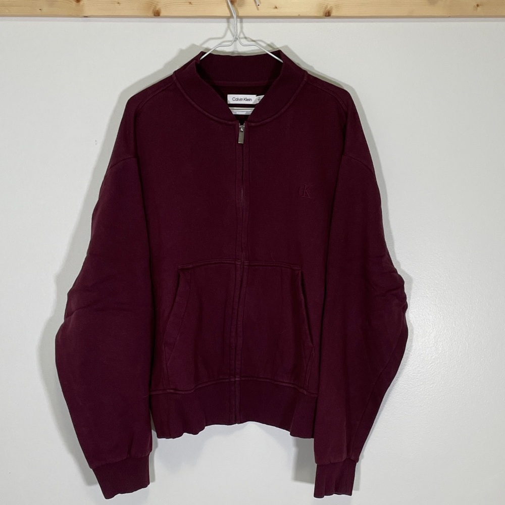 Calvin Klein Mens Full Zip sweatshirt